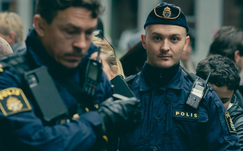 Andreas Ahlm är ny polis i Tunna blå linjen