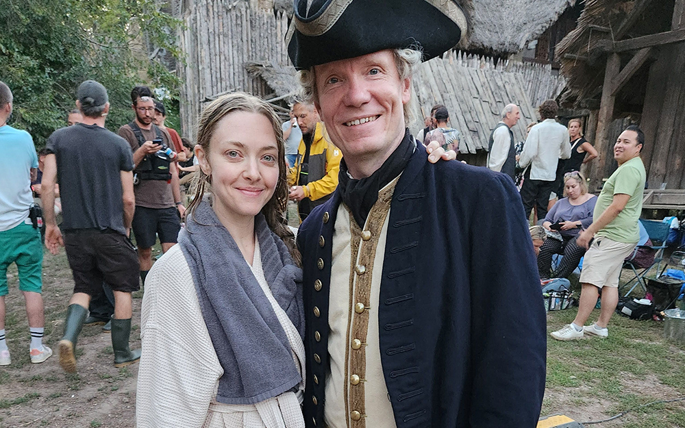 Matti Boustedt spelar mot Amanda Seyfried