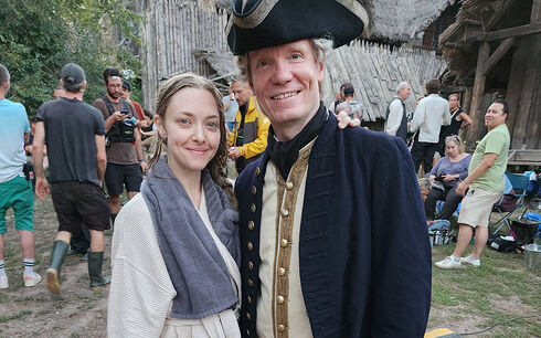 Matti Boustedt spelar mot Amanda Seyfried