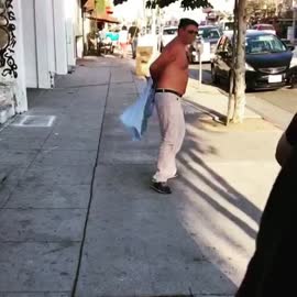 Walked down Melrose Avenue and a guy came and asked if someone of us, could do something to his 3.000.000 followers. Okey here u have Walked down Melrose Avenue and a guy came and asked if someone of us, could do something to his 3.000.000 followers. Okey here u have