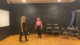 Scenkamp med Jan Lindqvist (Alice Andrea Störby & Ella Haapalainen)