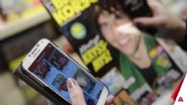 Aller Reklamfilm på Pressbyrån Malmö, Oktober 2014.