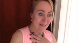 Smakrov där jag framför några repliker ur ett kortfilmsmanus. Spelar mamma Liselotte.