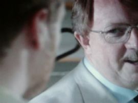 Anders Jansson, Kristoffer Appelquist och Jonny Ljungkvist i en scen från Starke man 2, Anagram produkton 2011